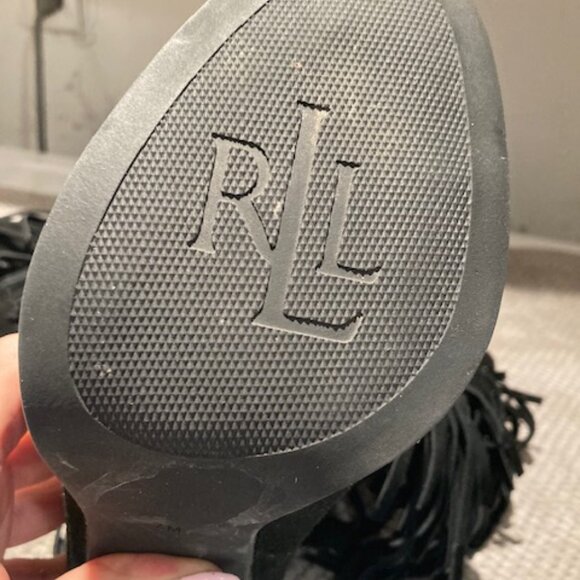 Ralph Lauren fringe boots - Picture 3 of 3